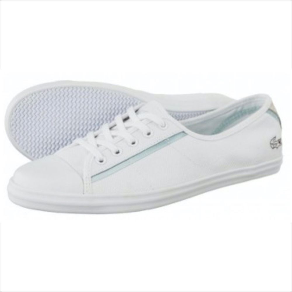 Lacoste Ziane Canvas Plimsoll Sneakers (preowned)